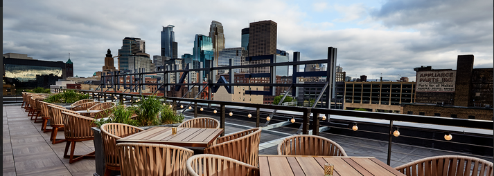 Hewing Hotel  Rooftop Things to Do in Minneapolis