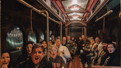 Guests on the Trolley doing things in Minneapolis