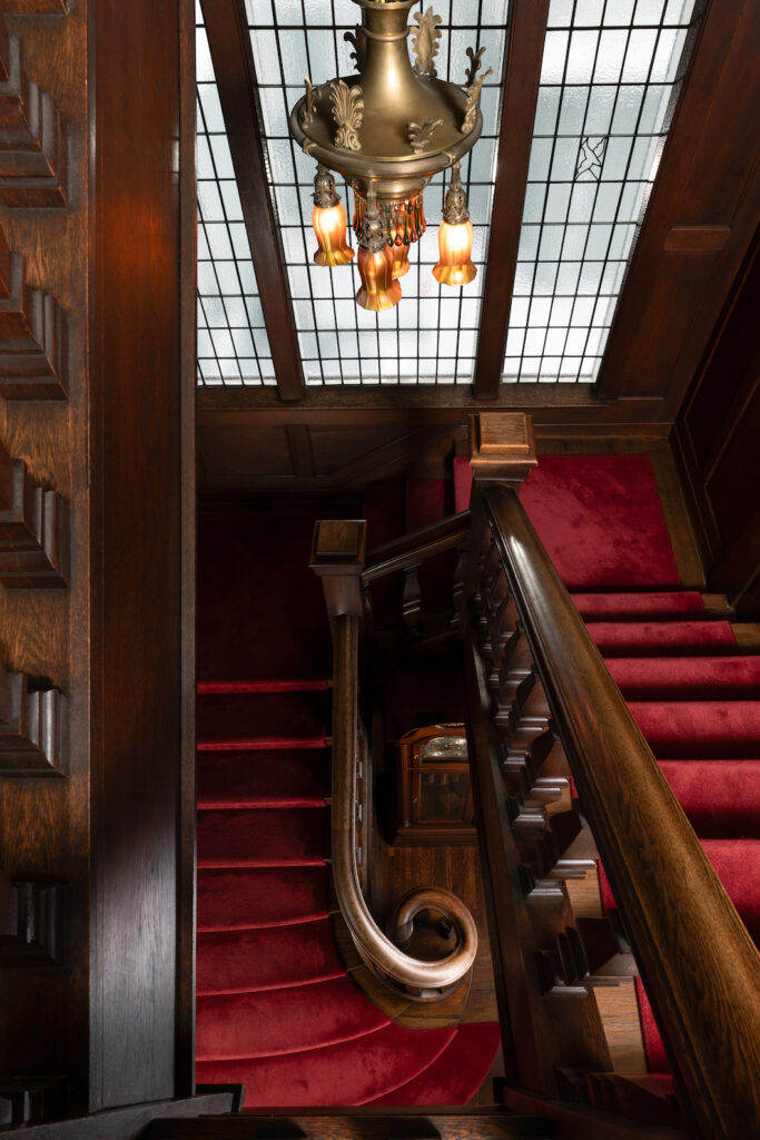 The Grand Staircase featured in VC Andrews Book Whitefern about a deadly staircase